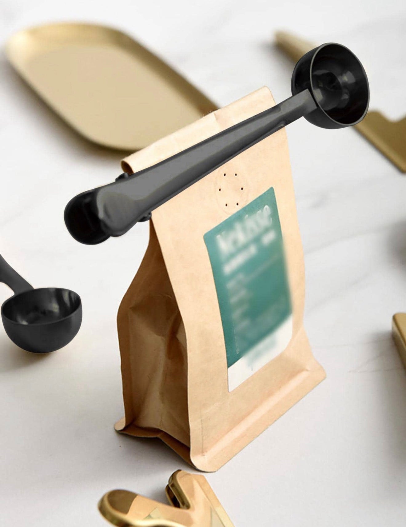 Cuchara Medidora De Café Con Clip