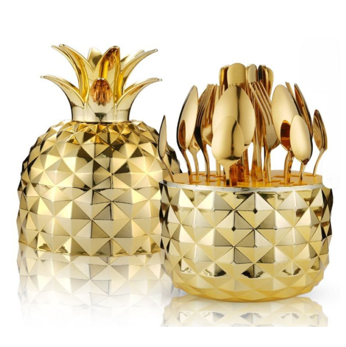 CUBIERTOS PINEAPPLE DELUXE