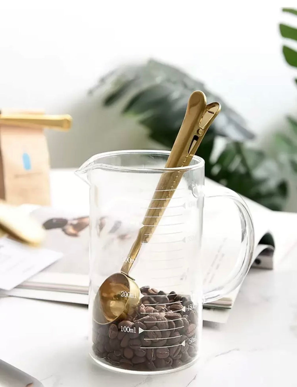 Cuchara Medidora De Café Con Clip