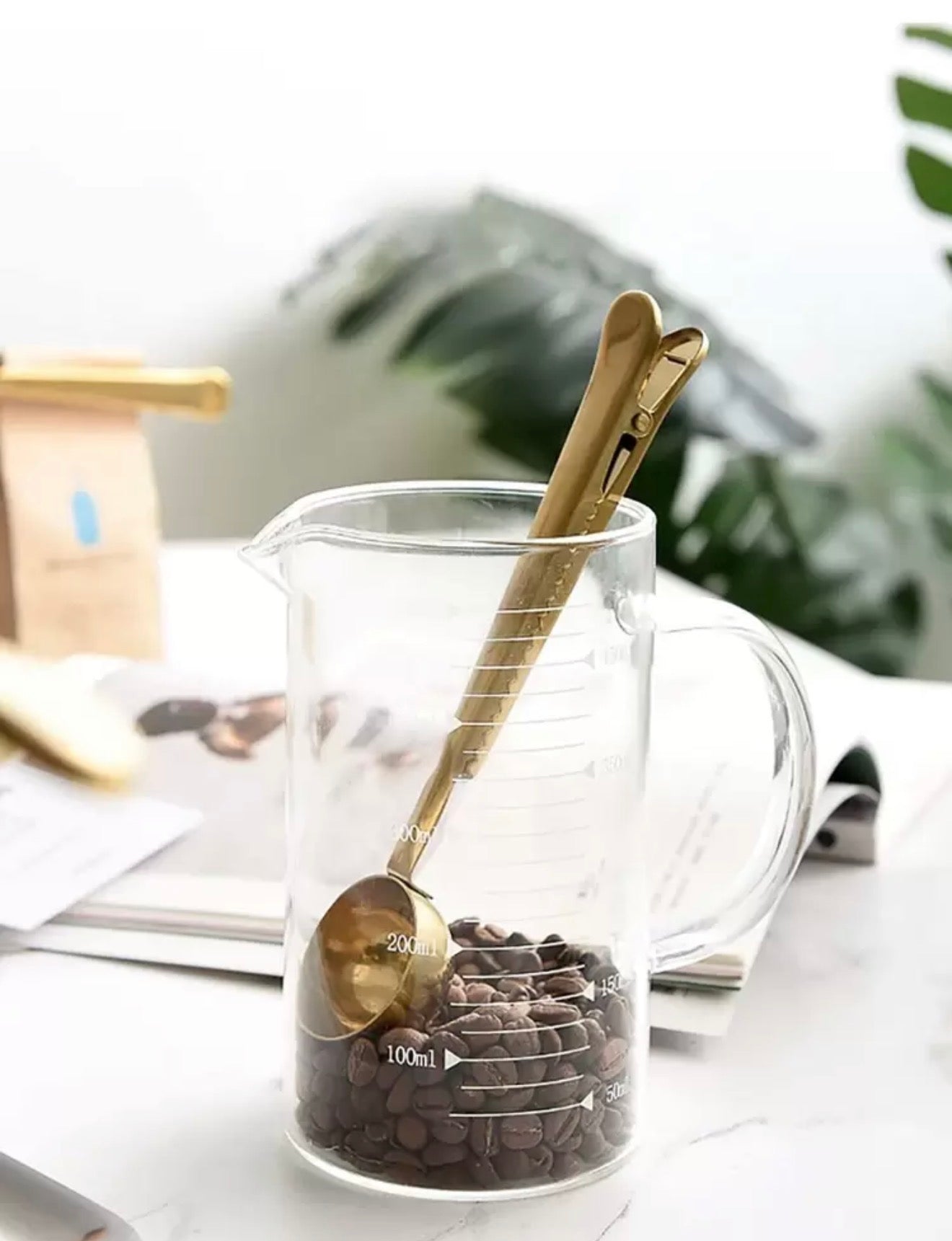 Cuchara Medidora De Café Con Clip