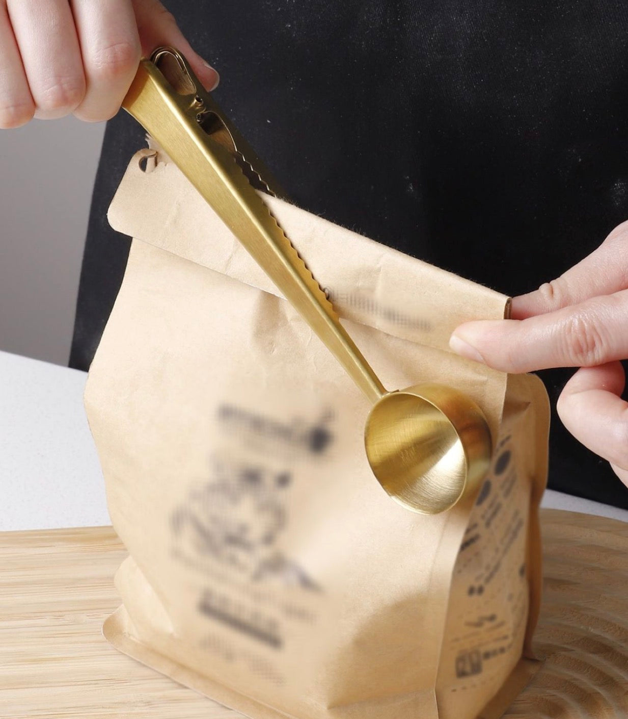 Cuchara Medidora De Café Con Clip