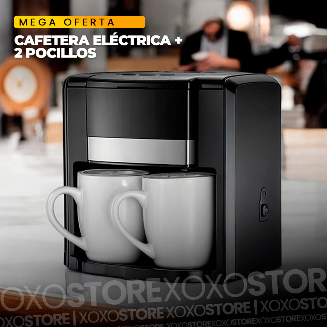 CAFETERA ELECTRICA 2 TAZAS