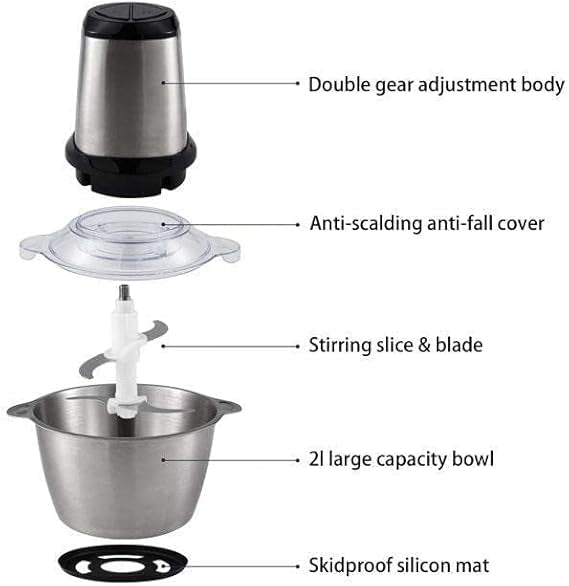 Procesador Picatodo Alimento Electric 3L