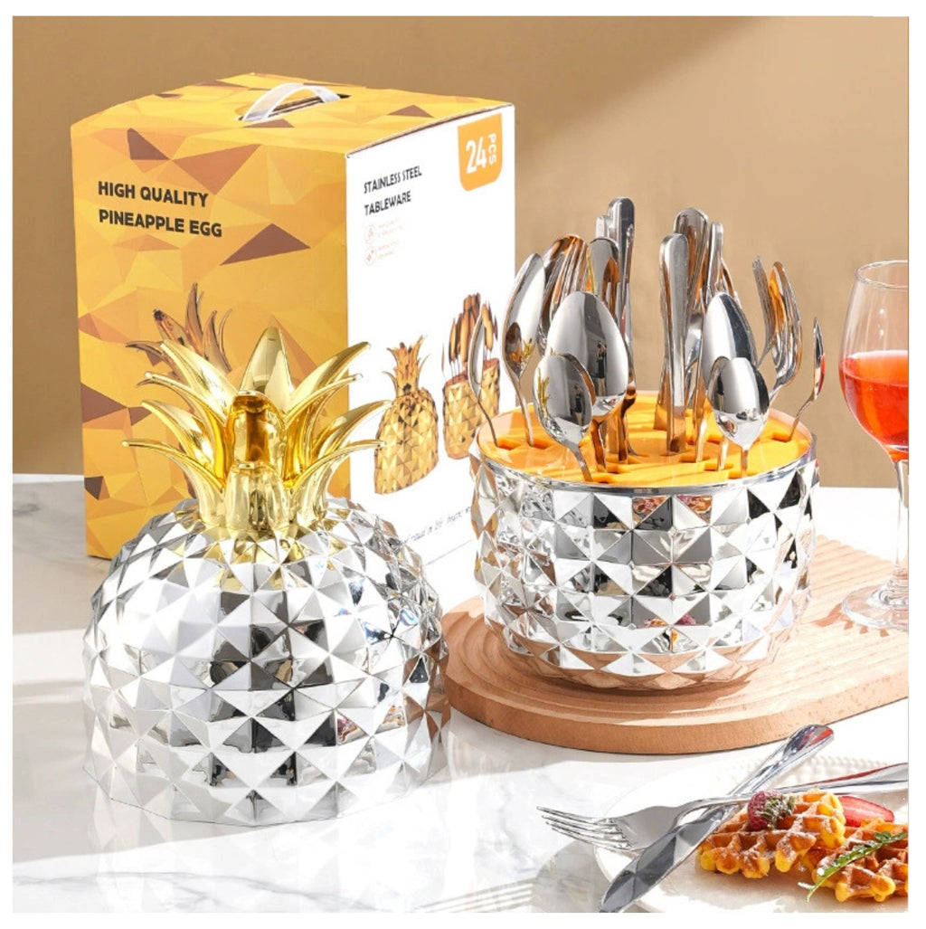 CUBIERTOS PINEAPPLE DELUXE