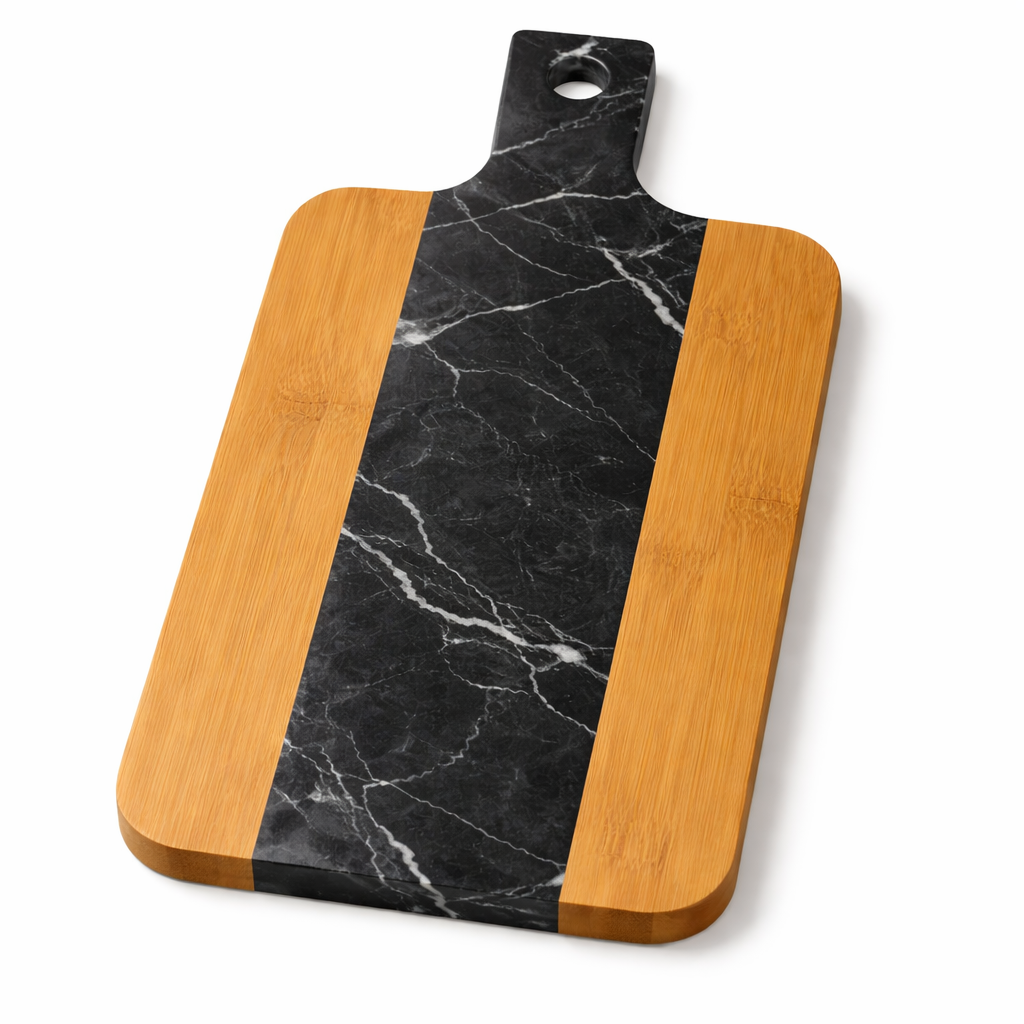 Tabla de lujo Bambú + Mármol