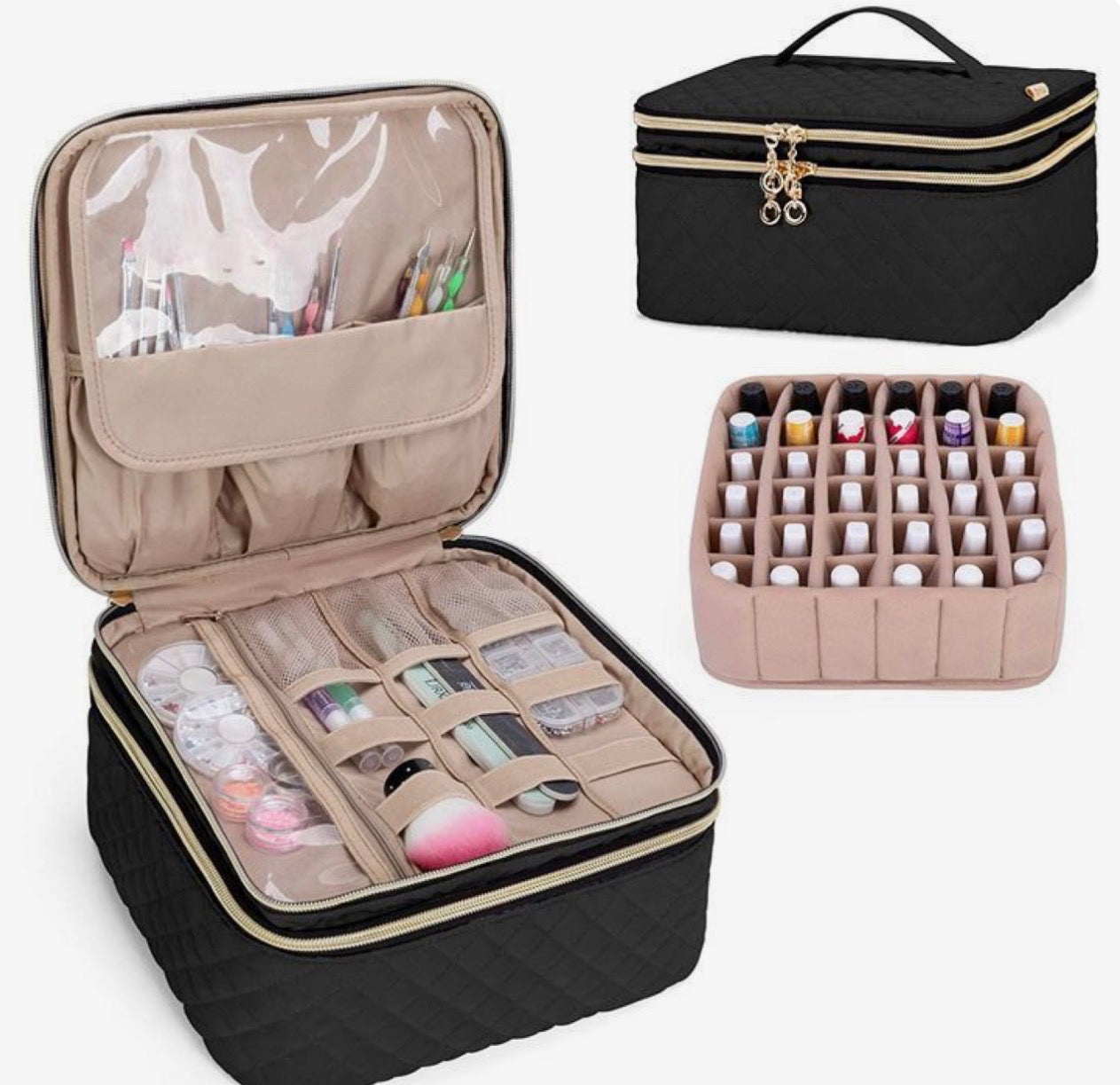 Bolsa De Doble Almacenamiento De Esmalte