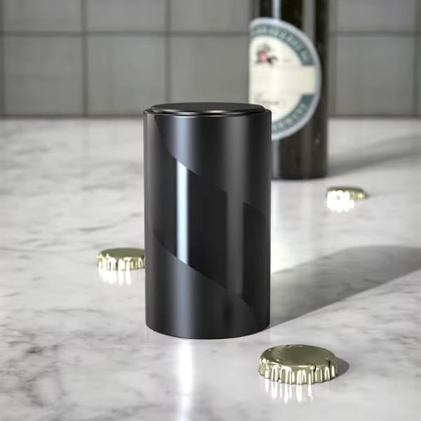 Destapador de botellas de vidrio