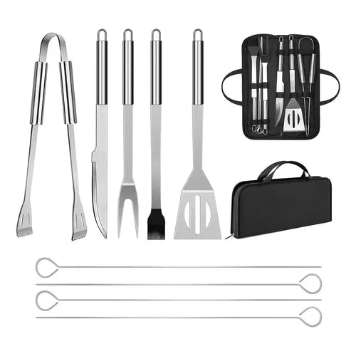 SET DE UTENSILIOS BBQ X6 PIEZAS