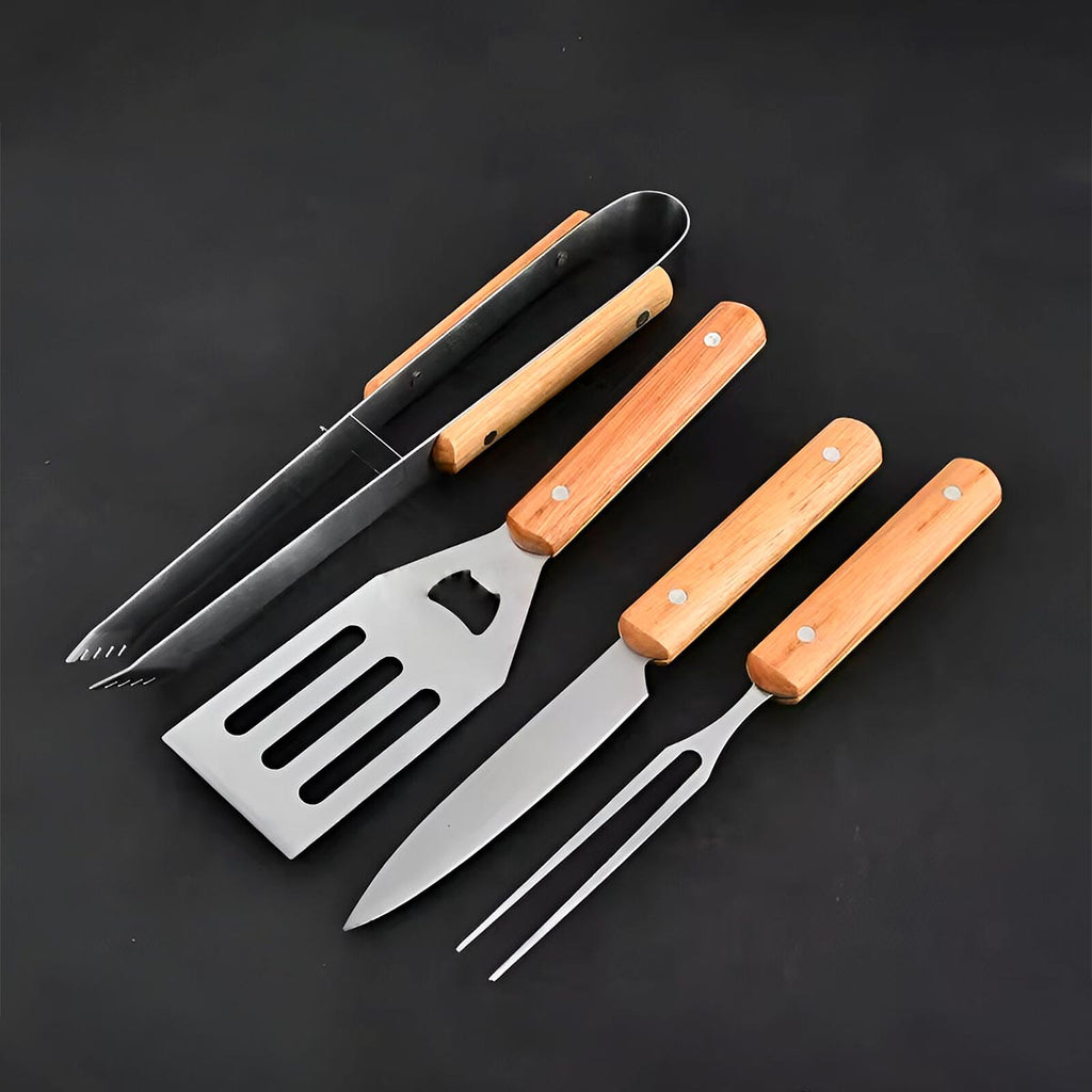KIT BBQ 4 PIEZAS | Utensilios MY-XQD001