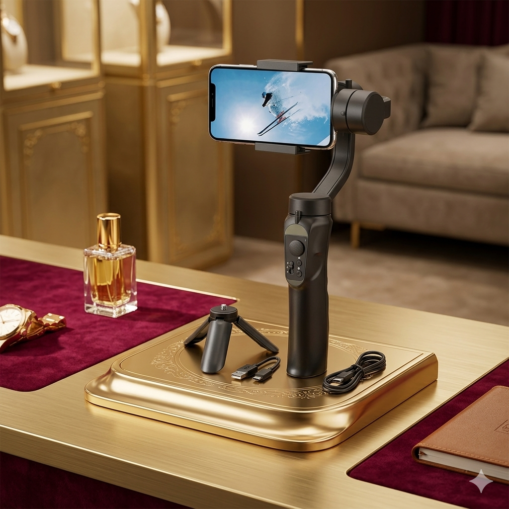 Estabilizador Gimbal 3 Bluetooth Ejes Re